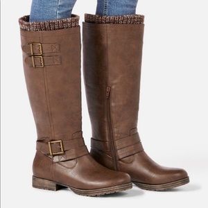 JustFab Rubie Sweater Cuff Boot